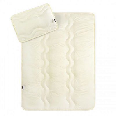 Набор одеяло 100х135 см + подушка 40х60 см IDEIA 100x135 молочный 8000029611 