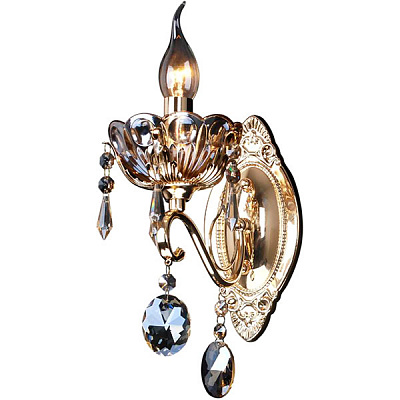 Бра WunderLicht 3623-01W 1x40 Вт E14 золотий