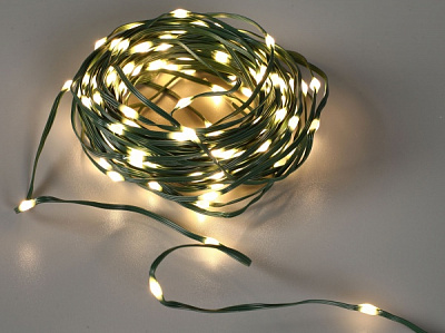 Электрогирлянда линейная Феєрія QC4012 светодиодная (LED) 150 ламп 15 м 