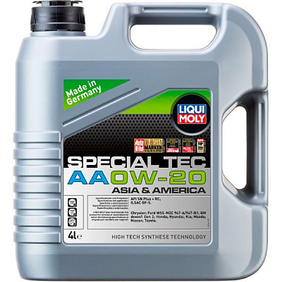 Моторное масло Liqui Moly 0W-20 4 л (8066)