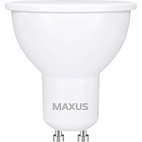 Лампа светодиодная Maxus 7 Вт MR16 матовая GU10 220 В 3000 К 1-LED-721 