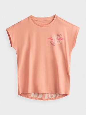 Футболка 4F J4Z20-JTSD210-63S 152 коралловый