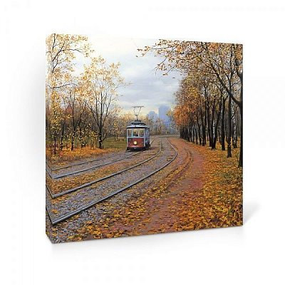 Репродукция Tramcar 48x48 см i_48_00025 