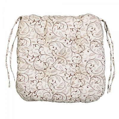 Подушка на крісло стьобана Cloud 38х38х8 см полікотон