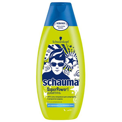 Шампунь Schauma Super Power 400 мл