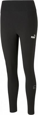 Лосини Puma PUMA POWER COLORBLOCK 7/8 HIGH-WAIST LEGGINGS 67364101 р.M чорний