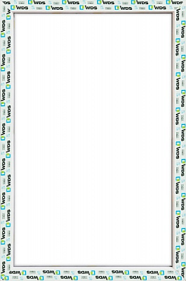 Окно глухое WDS 300 800x1200 мм без открывания 