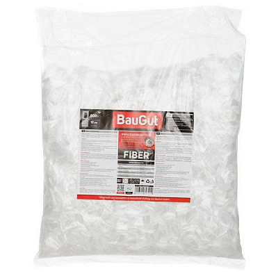 Фибра полипропиленовая BauGut 12 мм 0,6 кг