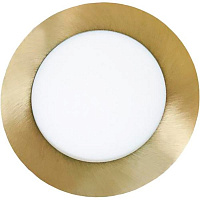Светильник точечный Eurolamp Downlight LED-DLR-6/4(golden) 6 Вт 4000 К золотой 