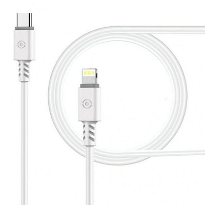 Кабель Intaleo USB Type-C-Lightning (31278511) 1,2 м белый 
