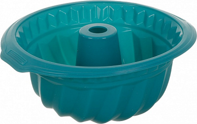Форма для выпекания кекса Magic Ring с втулкой 28х24х10.5 см бирюза Flamberg Smart Kitchen