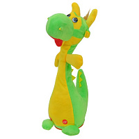 Іграшка м'яка інтерактивна Shantou Дракон-повторюшка K4109
