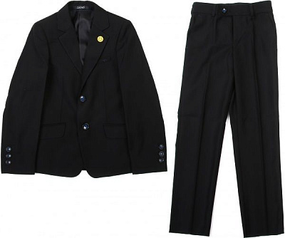 Костюм LILUS р.134 черный 217/2 мод.16с 