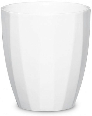 Кашпо керамическое Scheurich Elegance круглый 1,3 л белый 