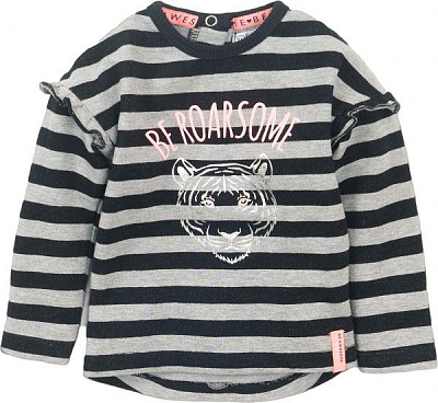 Джемпер Dirkje р.74 черный с серым D36423-35 