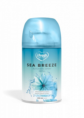 Сменный баллон для автоматического освежителя воздуха iFresh sea breeze 250 мл