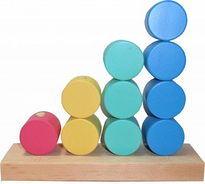 Розвиваюча іграшка Циліндри И033