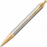 Ручка шариковая Parker IM Premium Warm Silver
