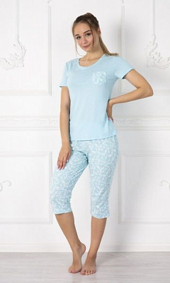 Пижама женская Roksana Summer 005/16291 р. XXL голубой 