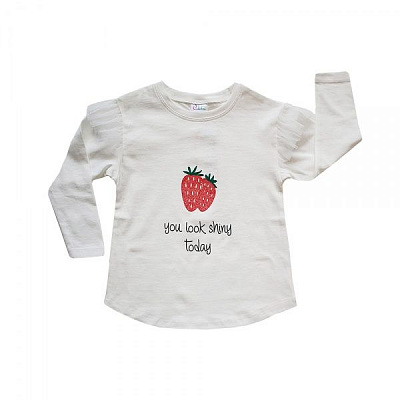 Світшот для дівчинки Colibri р.110 білий G7009