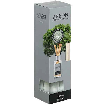 Аромадиффузор для дома АРЕОН Хоум Парфюм 85 мл (Люкс серебро) 