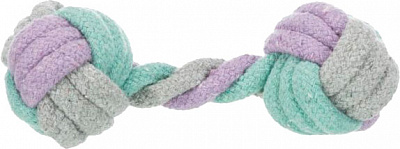 Іграшка Trixie для собак Гантель з канатом котон 15 см 32811