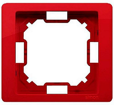 Рамка Basic Neos Simon 20 IP рубин BMRC1/033