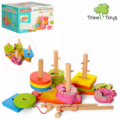 Іграшка дерев'яна Limo Toy Геометрика MD 0902