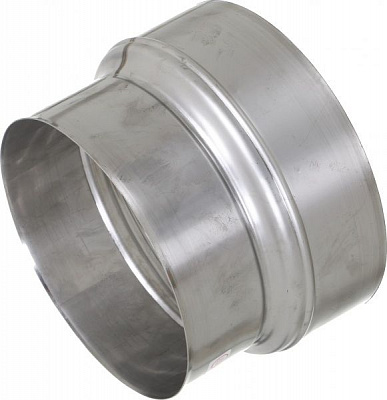 Перехідник димохідний 1 мм нерж Ф200+/230- мм LIRA-LTD