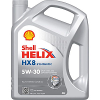 Моторне мастило SHELL Helix HX8 5W-30 4 л (550038520)