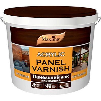 Лак панельний Maxima глянець 3 л прозорий