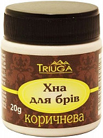 Хна Triuga Herbal Природна фарба для брів аюрведична коричневий