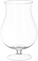 Ваза стеклянная прозрачная Тюльпан 19х32,5 см Wrzesniak Glassworks