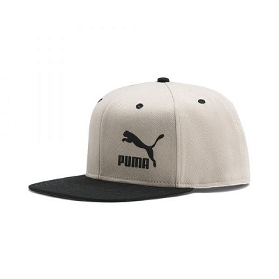 Бейсболка Puma LS ColourBlock Cap 2255202 OS бежевый