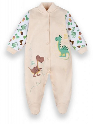 Чоловічок Габбі Зооленд р.68 бежевий KB-20-21-1