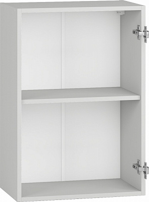 Шкаф верхний Грейд распашной 500x720x300 мм серый 