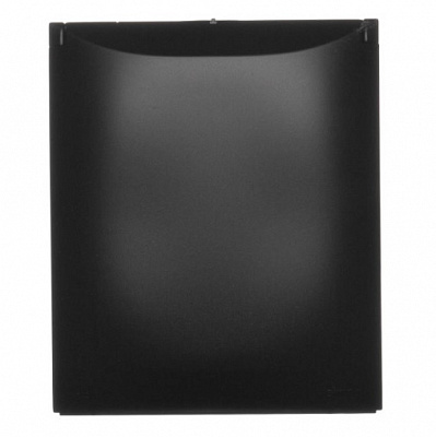 Розетка четверная с заземлением Simon Aquaclick IP44 черный матовый ACGSZ4/49