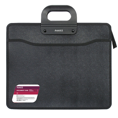 Портфель В4 1603-01-a черная Axent