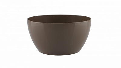 Горшок пластиковый Artevasi San Remo Bowl круглый 8л тауп 
