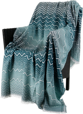 Плед Malaga 140x200 см аква La Nuit 