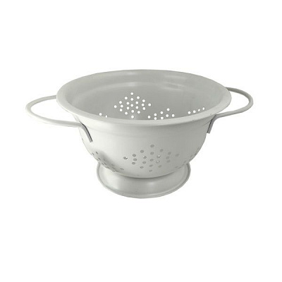 Дуршлаг с ручками 22 см белый 29814 Fackelmann