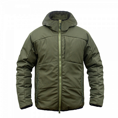 Куртка Expert ® Тактична зимова з каптуром на підкладці, плащовка з мембраною, р.М хакі