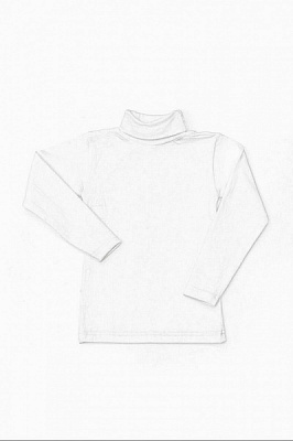 Гольф унисекс Luna Kids р.104 молочный 0096 