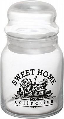 Банка для сипучих Sweet Home 0,29 л Glasmark