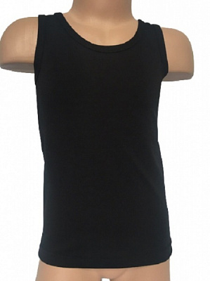 Майка для хлопчиків для хлопчиківдитячі Bibo р.140 [019] Black 44030