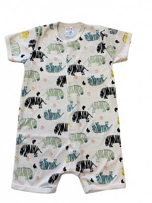 Песочник унисекс Моя планета Зебры р.80 Пс302-2 