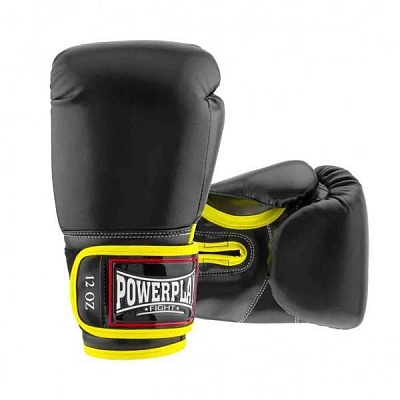 Боксерські рукавиці PowerPlay р. 12 12oz 3074 чорний