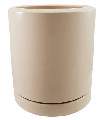 Горщик керамічний Резон Цикорій круглий 1,55 л персиковий (Р276пер)