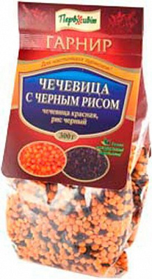 Первоцвіт сочевиця з чорним рисом 300 г