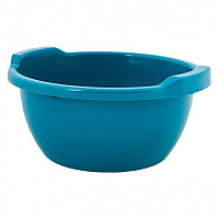 Таз Алеана круглый 34 л бирюзовый